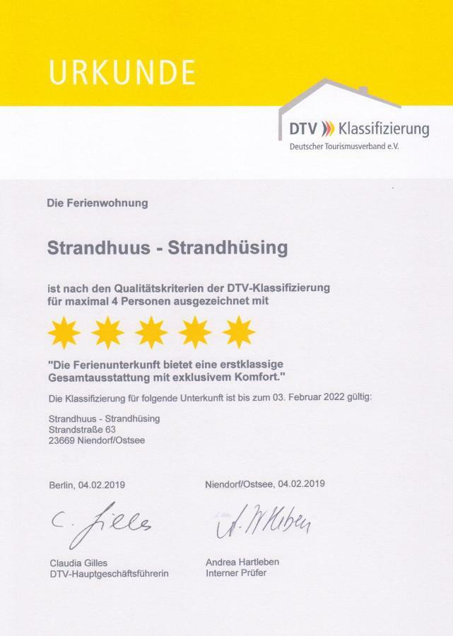 Strandhuus - Urlaub Aan De Ostsee Timmendorfer Strand Exteriör bild